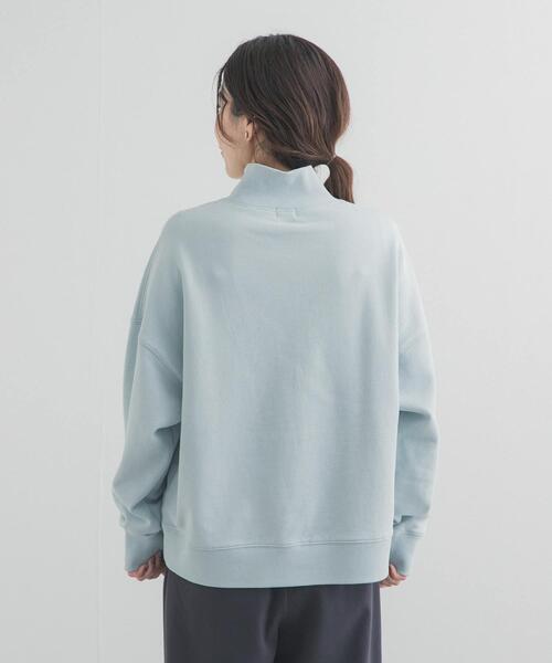 UJOH DANSKIN スタンドカラー スウェットジャケット レディース M ホームアイホーム スタンドカラー スウェット ジップジャケット