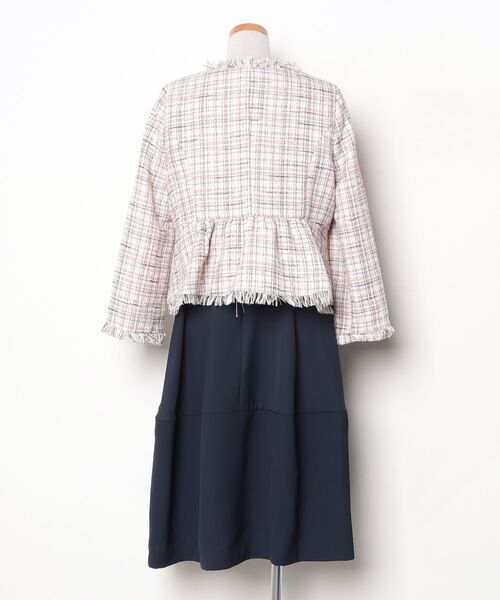 「Flolia」 セットアップ M ネイビー レディース_画像2