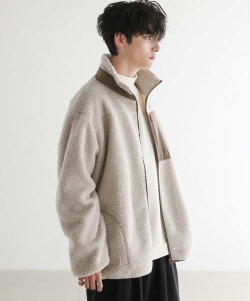 「ASTRONOMY」 ブルゾン L アイボリー メンズ_画像5