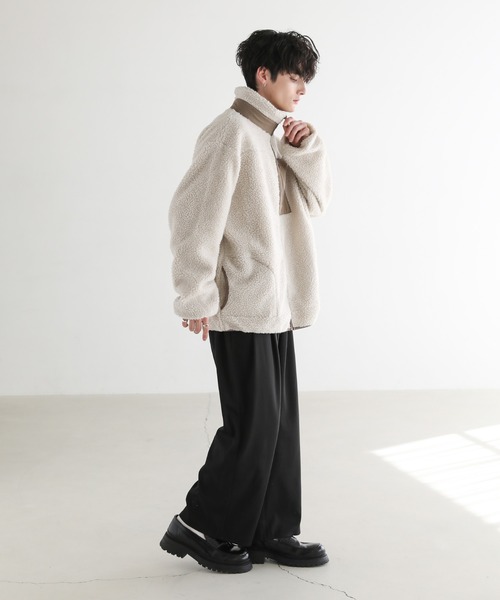 「ASTRONOMY」 ブルゾン L アイボリー メンズ_画像6