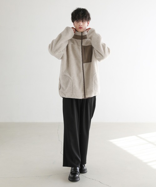 「ASTRONOMY」 ブルゾン L アイボリー メンズ_画像7