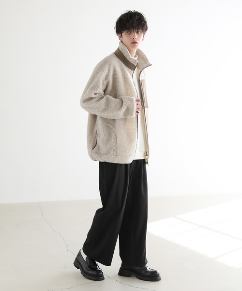 「ASTRONOMY」 ブルゾン L アイボリー メンズ_画像8