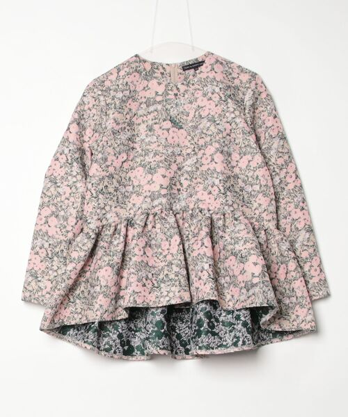 TSURU by Mariko Oikawa（ツルバイマリコオイカワ） 花柄長袖ブラウス