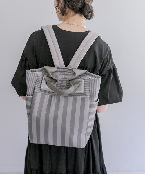 ear PAPILLONNER（イア パピヨネ） リュック FREE グレー系その他2