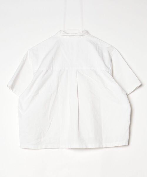 Danton（ダントン） 半袖シャツ 36 ホワイト レディース : ZOZOTOWN 