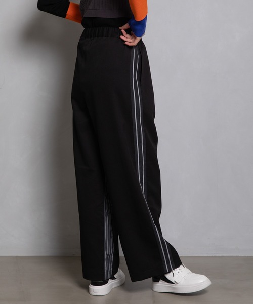 「MARECHAL TERRE」 イージーパンツ MEDIUM チャコールグレー レディース_画像8