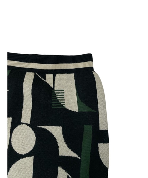 「DOLLUPOOPS」 ニットスカート 38 ブラック レディース_画像4