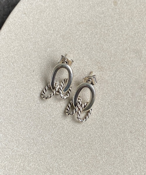 「PHILIPPE AUDIBERT」 ピアス(両耳用) ONE SIZE シルバー レディース_画像3