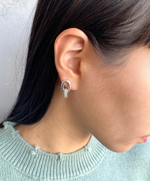「PHILIPPE AUDIBERT」 ピアス(両耳用) ONE SIZE シルバー レディース_画像7