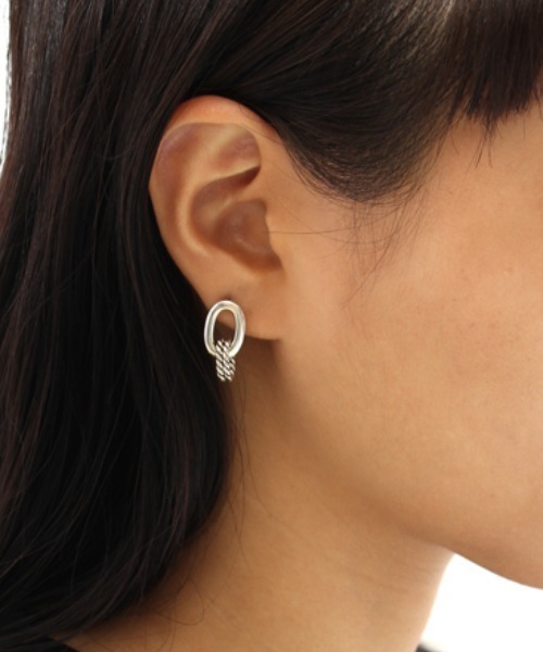 「PHILIPPE AUDIBERT」 ピアス(両耳用) ONE SIZE シルバー レディース_画像8