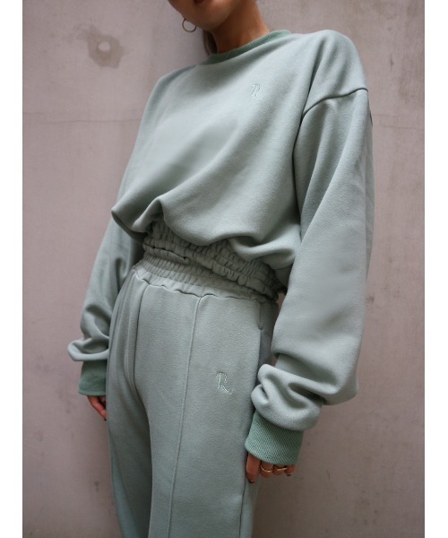 「TRUNC」 スウェットカットソー FREE チャコールグレー レディース_画像5