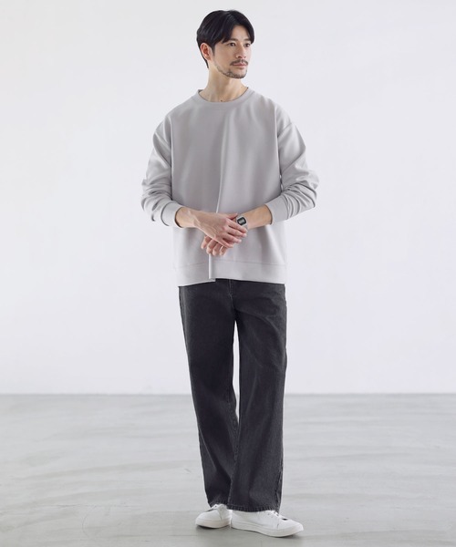 SPU（スプ） トレーナー スウェット 「セットアップ対応」防シワ・抗