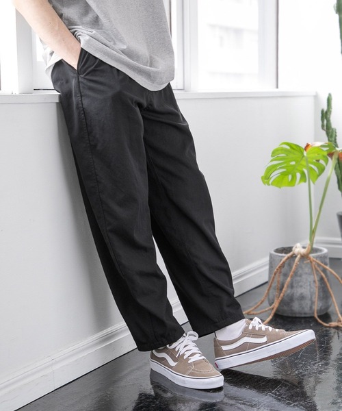 niko and…（ニコアンド） パンツ MEDIUM ブラック メンズ : ZOZOTOWN