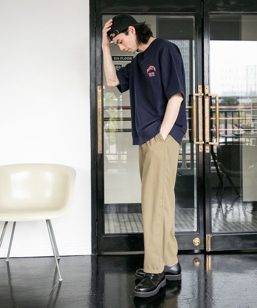 niko and…（ニコアンド） パンツ MEDIUM ブラック メンズ : ZOZOTOWN