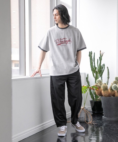 niko and…（ニコアンド） パンツ MEDIUM ブラック メンズ : ZOZOTOWN