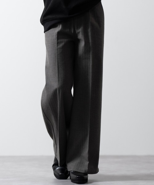 「CLEL」 スラックス S モカ メンズ_画像6