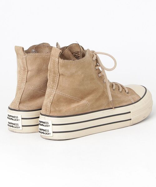 「ROOPTOKYO」 ハイカットスニーカー 27 ベージュ メンズ_画像2