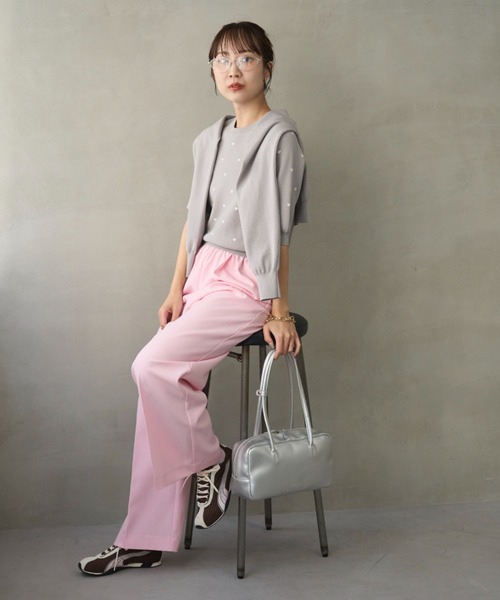 emmi 【HEART】 eco ハートニットカーディガン【アンサンブル可能】 エミ HEART eco ハートニットカーディガン アンサンブル可能 emmi