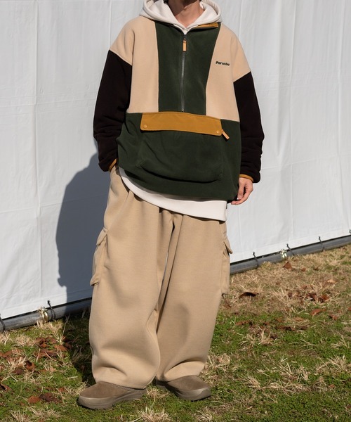 「Perushu」 ブルゾン LARGE チャコールグレー メンズ_画像5