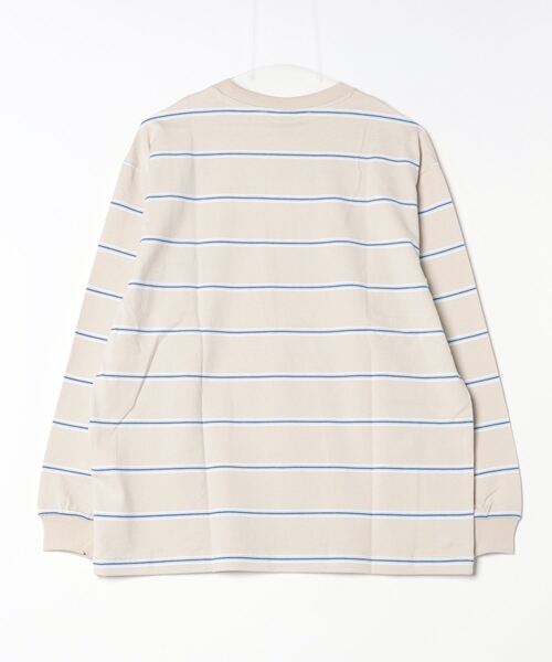 「California General Store」 長袖Tシャツ M ベージュ メンズ_画像2