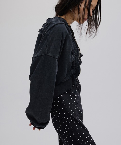パーカー OYSTER SILHOUETTE HOODIE レディースの画像