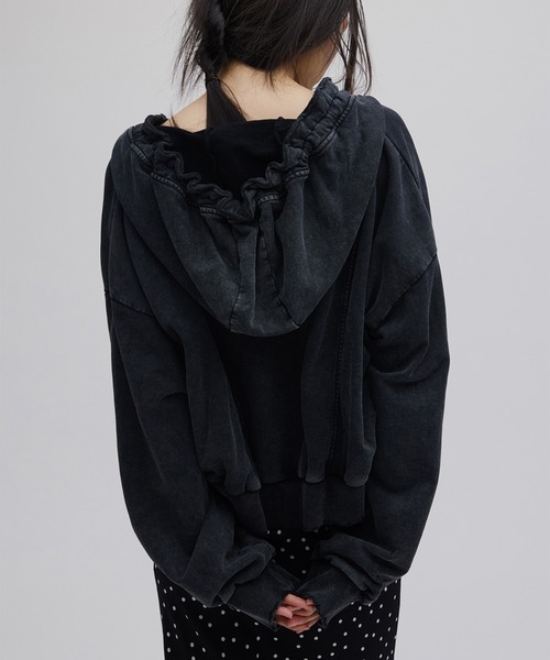 パーカー OYSTER SILHOUETTE HOODIE レディースの画像