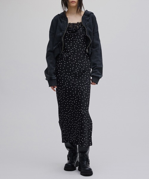 Ameri(アメリ) パーカー OYSTER SILHOUETTE HOODIE レディース Ameri(アメリ) パーカー OYSTER SILHOUETTE HOODIE レディース