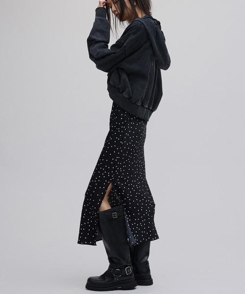 パーカー OYSTER SILHOUETTE HOODIE レディースの画像