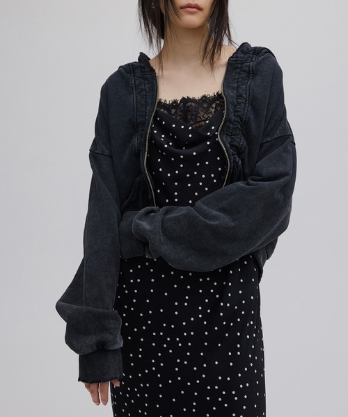 パーカー OYSTER SILHOUETTE HOODIE レディースの画像