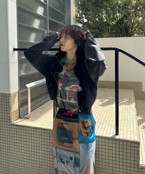 パーカー OYSTER SILHOUETTE HOODIE レディースの画像