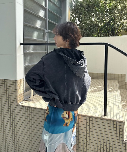 アメリヴィンテージ　バックレースアップパーカー Ameri（アメリ）の「BACK LACE UP PARKA（パーカー）」 - WEAR