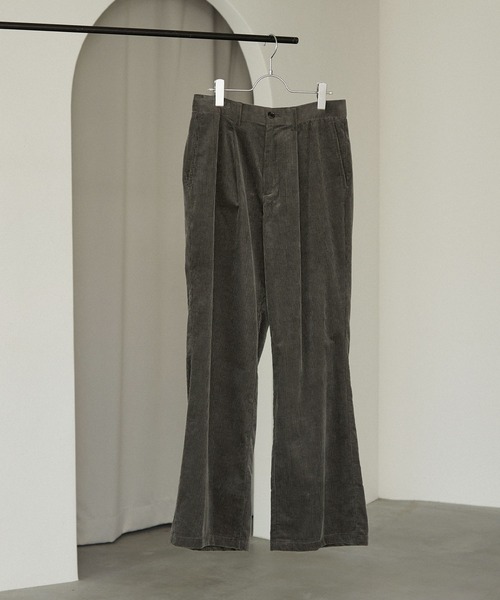 「EMMA CLOTHES」 スラックス M オリーブ メンズ_画像6