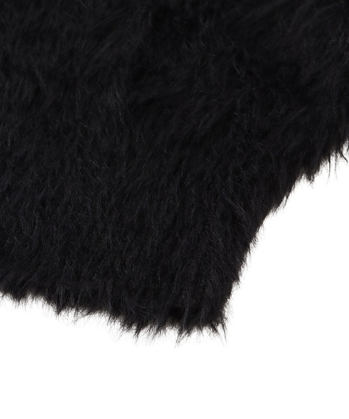 「ACLENT」 ニットボレロ FREE ブラック レディース_画像8