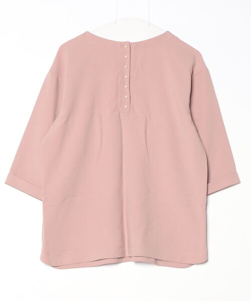 「Droite lautreamont」 7分袖ブラウス M ピンク レディース_画像2
