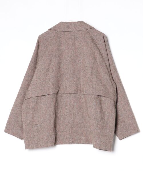 Dulcamara 春夏　オーバーサイズなブラック トレンチコート サイズ1 Dulcamara（ドゥルカマラ） ショート トレンチコート 1 ブラウン