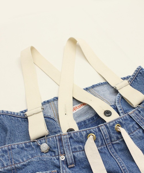 「RNA」 デニムパンツ MEDIUM ライトインディゴブルー レディース_画像5