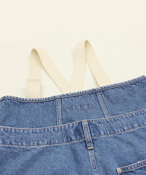 「RNA」 デニムパンツ MEDIUM ライトインディゴブルー レディース_画像8