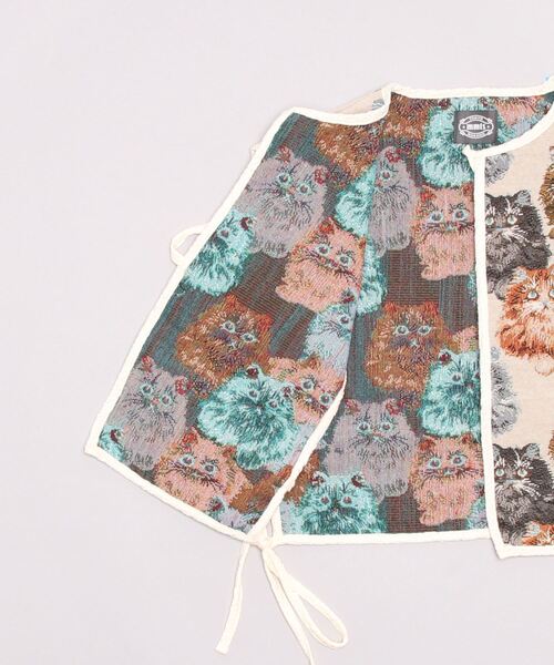 「mmts」 ベスト ONE SIZE ホワイト系その他7 レディース_画像2