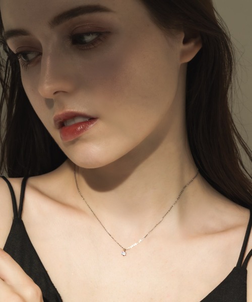 「muku」 ネックレス 45cm シルバー レディース_画像2