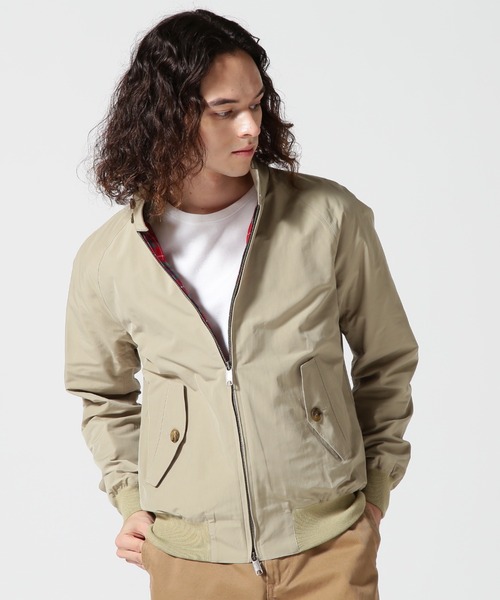 「BARACUTA」 ブルゾン 40 ブラック メンズ_画像3