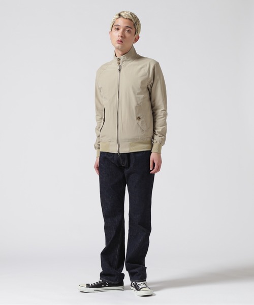 「BARACUTA」 ブルゾン 40 ブラック メンズ_画像6