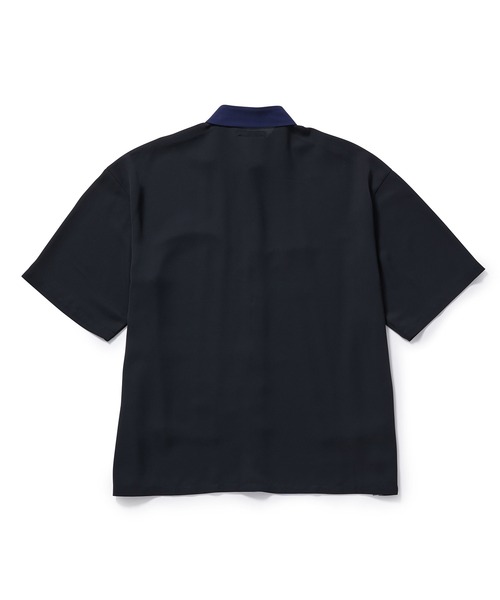 「JUNRED」 半袖シャツ L サックスブルー メンズ_画像4