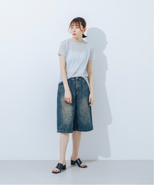 サンダル 「S-LLサイズ展開・柔らかい」メタルリングスクエアトングサンダル JA5951 レディースの画像