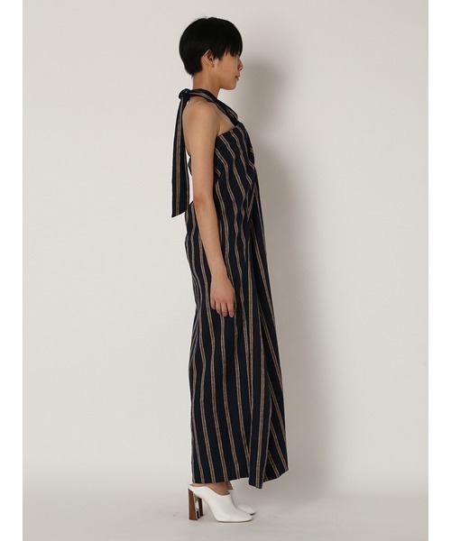 「styling/」 ホルターネックワンピース「kei shirahataコラボ」 1 ネイビー レディース_画像5
