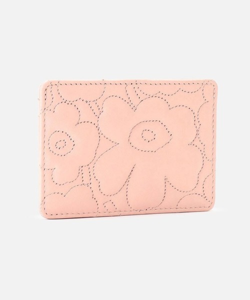 marimekko マリメッコ　巾着付き　カードケースUnikko 二つ折り財布 marimekko マリメッコ 巾着付き カードケースUnikko 二つ折り財布