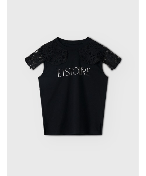 EIMY ISTOIRE（エイミーイストワール） tシャツ EIMY SIGNATURE LACE