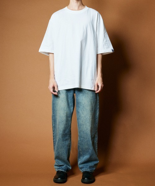 「rehacer」 デニムパンツ LARGE インディゴブルー メンズの画像