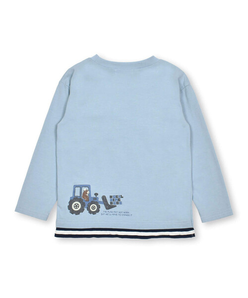 「Noeil aime BeBe」 「KIDS」長袖カットソー 90cm ブルー キッズ_画像6