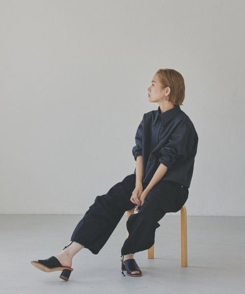 「TODAYFUL」 イージーパンツ 36inch ホワイト レディース_画像8