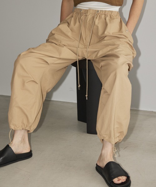 TODAYFUL 「TODAYFUL」 イージーパンツ 36inch ホワイト レディース